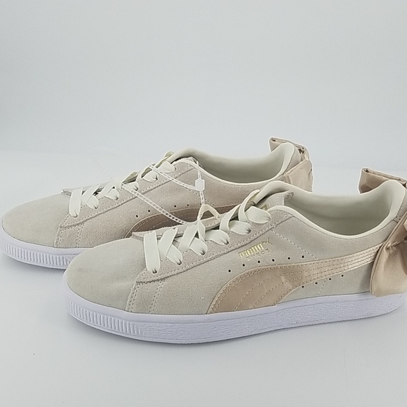 puma suede bow varsity